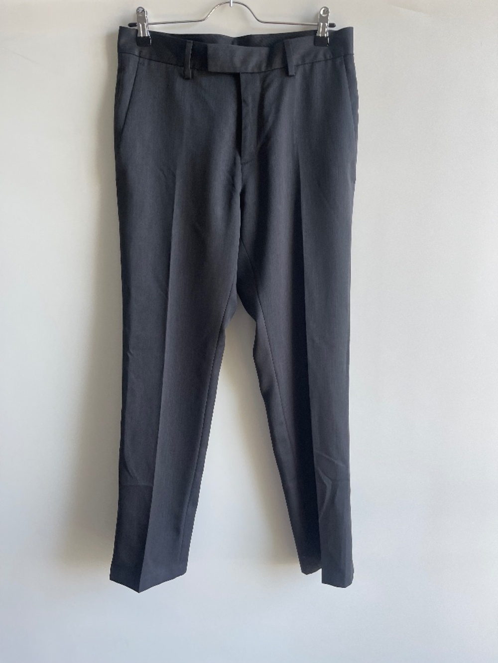 Kenneth Cole Reaction Men’s Dress Pants Gray Flat Front 30x30 Career Office